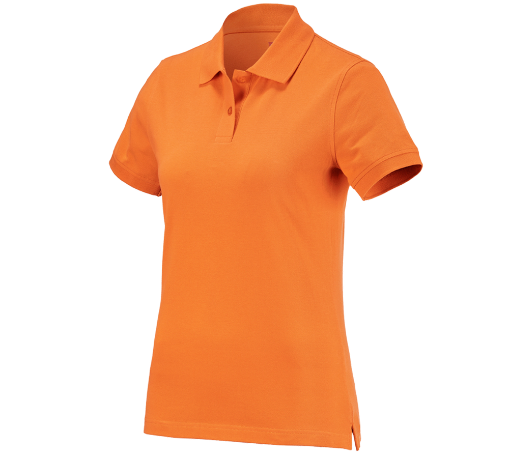 Tričká, pulóvre a košele: Polo tričko e.s. cotton, dámske + oranžová