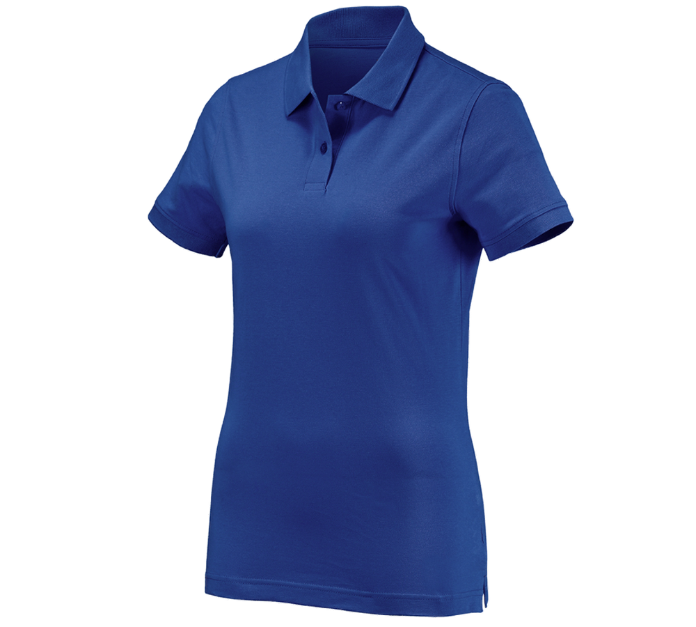 Tričká, pulóvre a košele: Polo tričko e.s. cotton, dámske + nevadzovo modrá