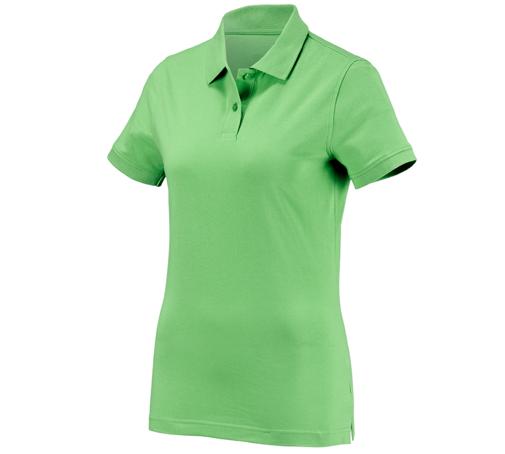 Tričká, pulóvre a košele: Polo tričko e.s. cotton, dámske + jablková zelená