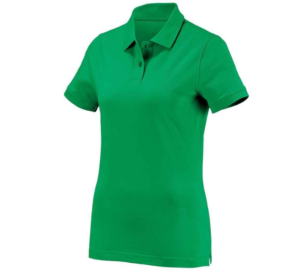 Tričká, pulóvre a košele: Polo tričko e.s. cotton, dámske + trávová zelená