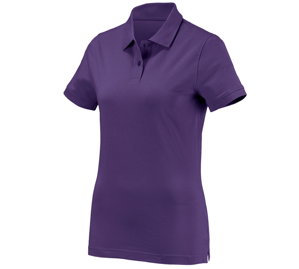 Tričká, pulóvre a košele: Polo tričko e.s. cotton, dámske + fialová