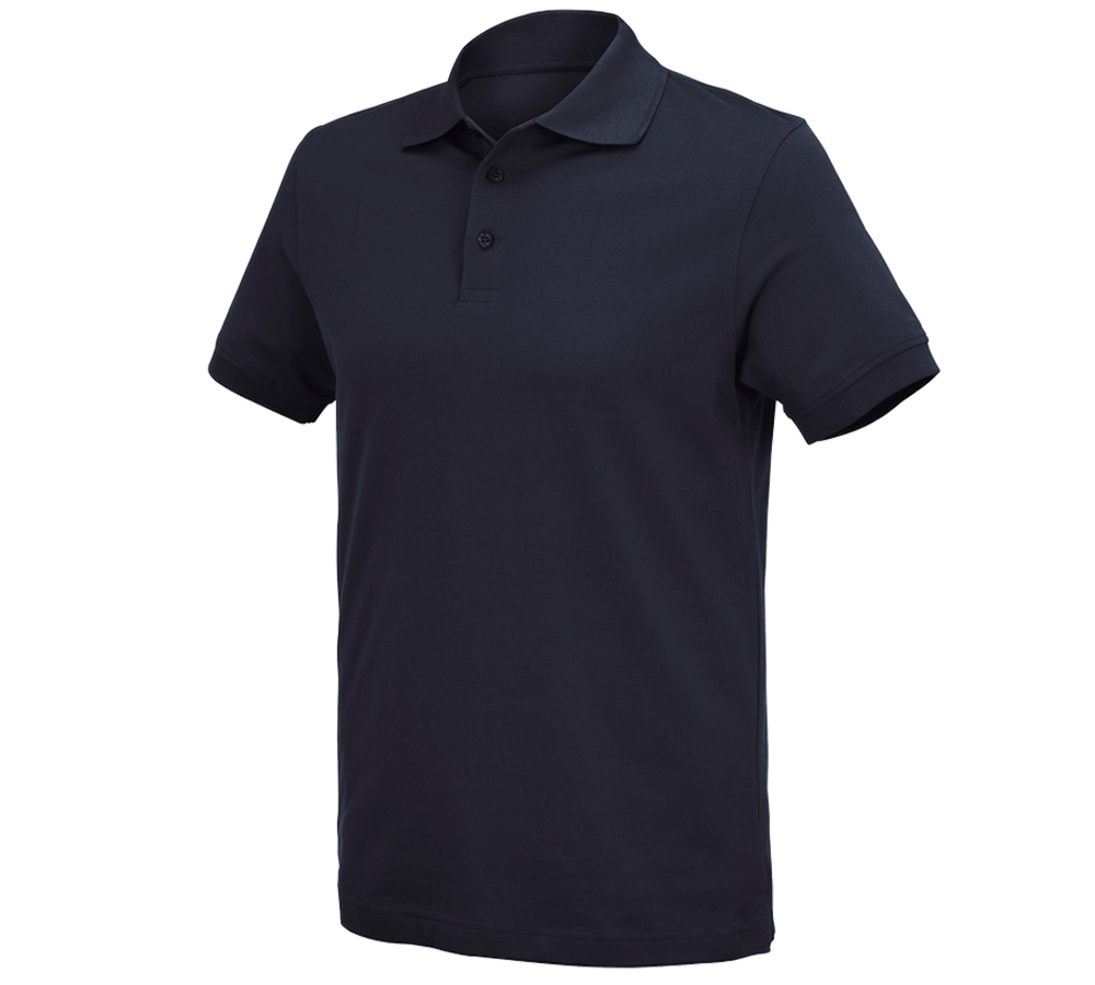 Tričká, pulóvre a košele: Polo tričko e.s. cotton Deluxe + tmavomodrá