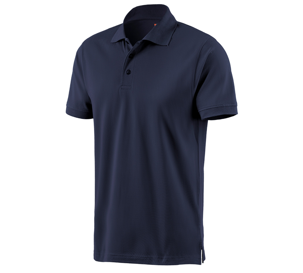 Tričká, pulóvre a košele: Polo tričko e.s. cotton + tmavomodrá