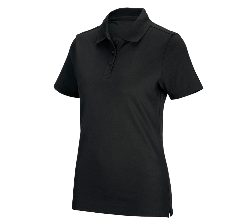 Tričká, pulóvre a košele: Funkčné polo tričko poly cotton e.s., dámske + čierna