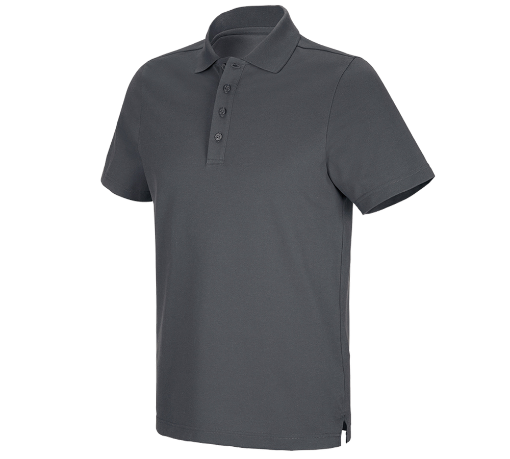 Tričká, pulóvre a košele: Funkčné polo tričko poly cotton e.s. + antracitová