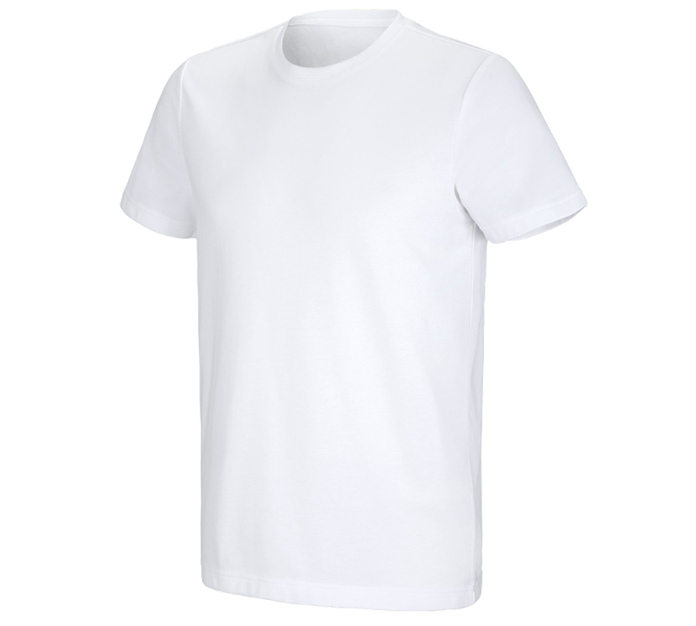 Tričká, pulóvre a košele: Funkčné polo tričko poly cotton e.s. + biela