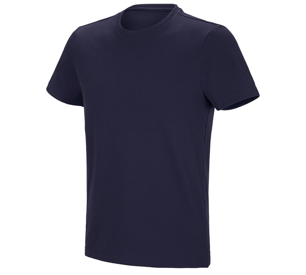 Tričká, pulóvre a košele: Funkčné polo tričko poly cotton e.s. + tmavomodrá