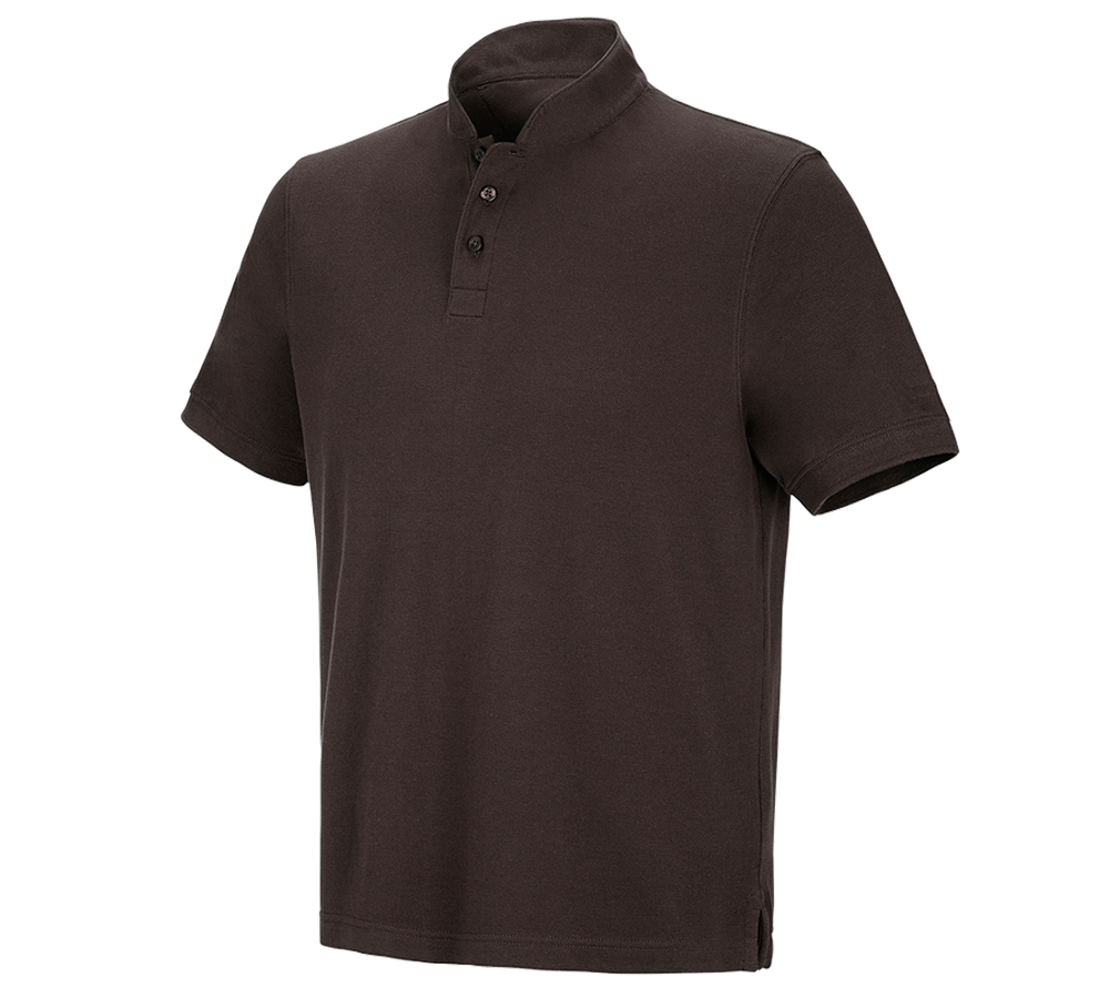 Tričká, pulóvre a košele: Polo tričko e.s. cotton Mandarin + gaštanová