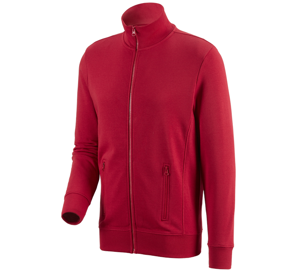 Tričká, pulóvre a košele: Mikina e.s. poly cotton + červená