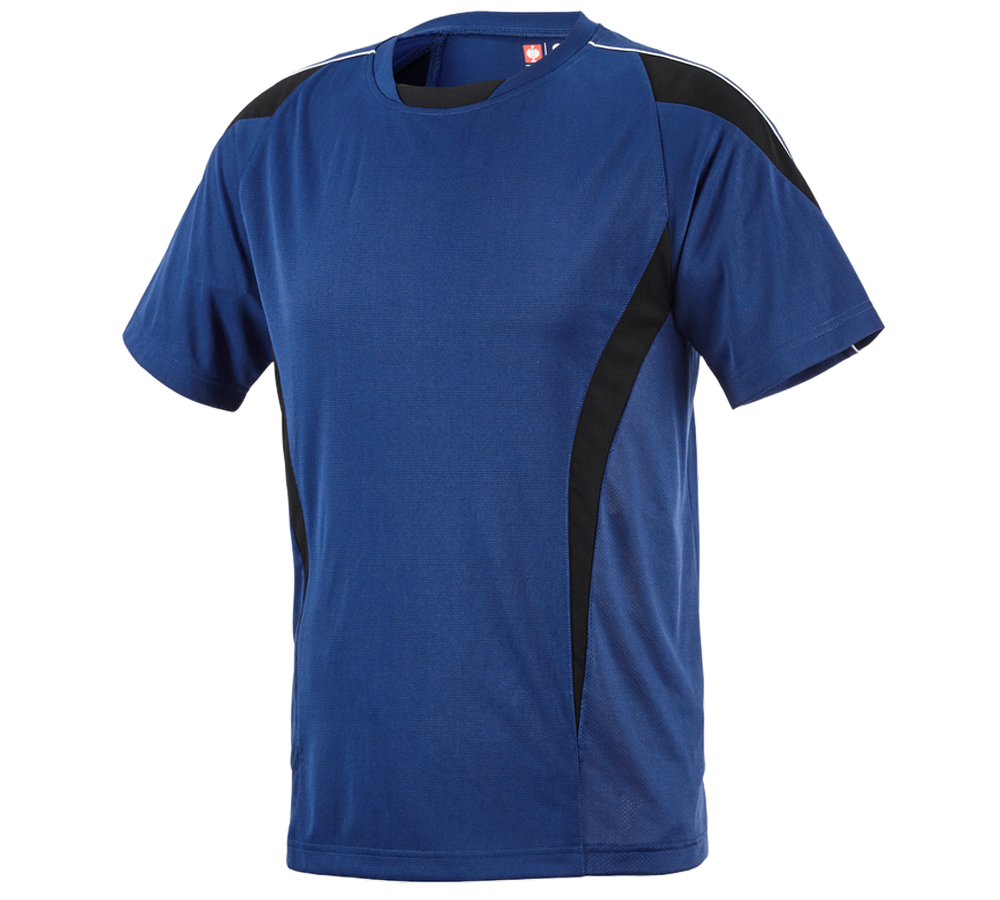 Témy: Funkčné tričko poly cotton e.s. Silverfresh + nevadzovo modrá/čierna