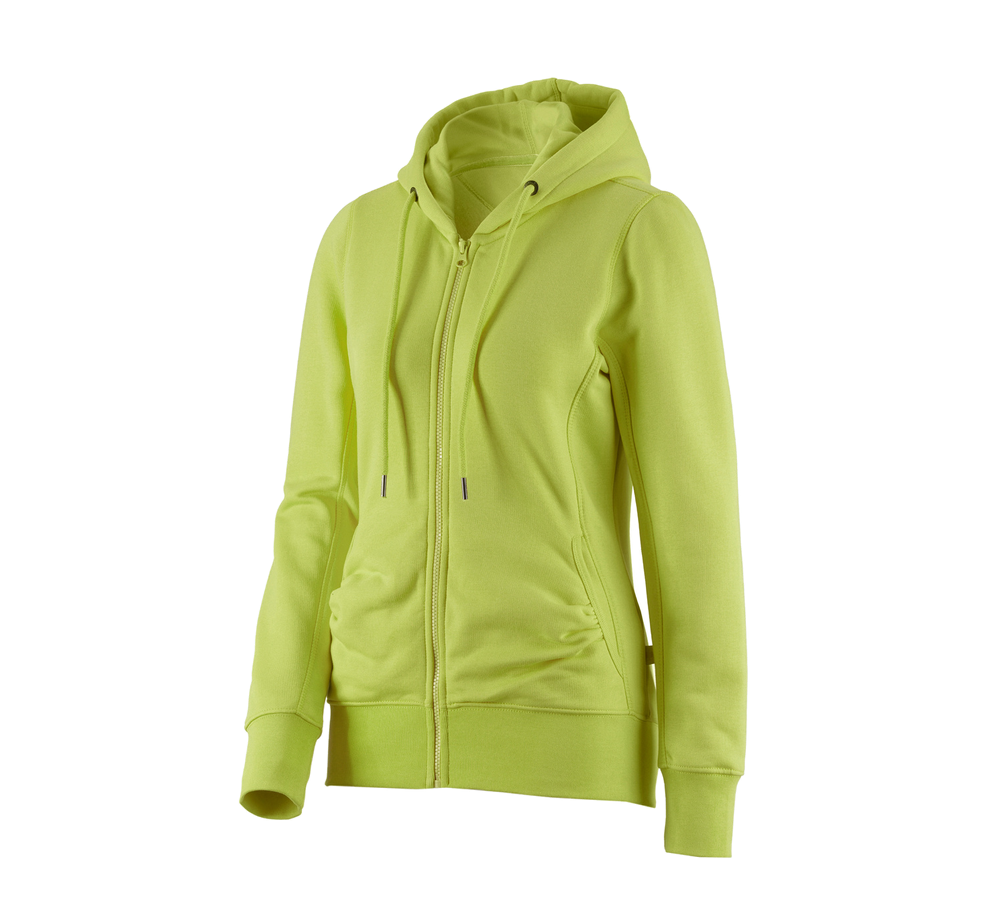 Tričká, pulóvre a košele: Mikina s kapucňou e.s. poly cotton, dámska + májová zelená