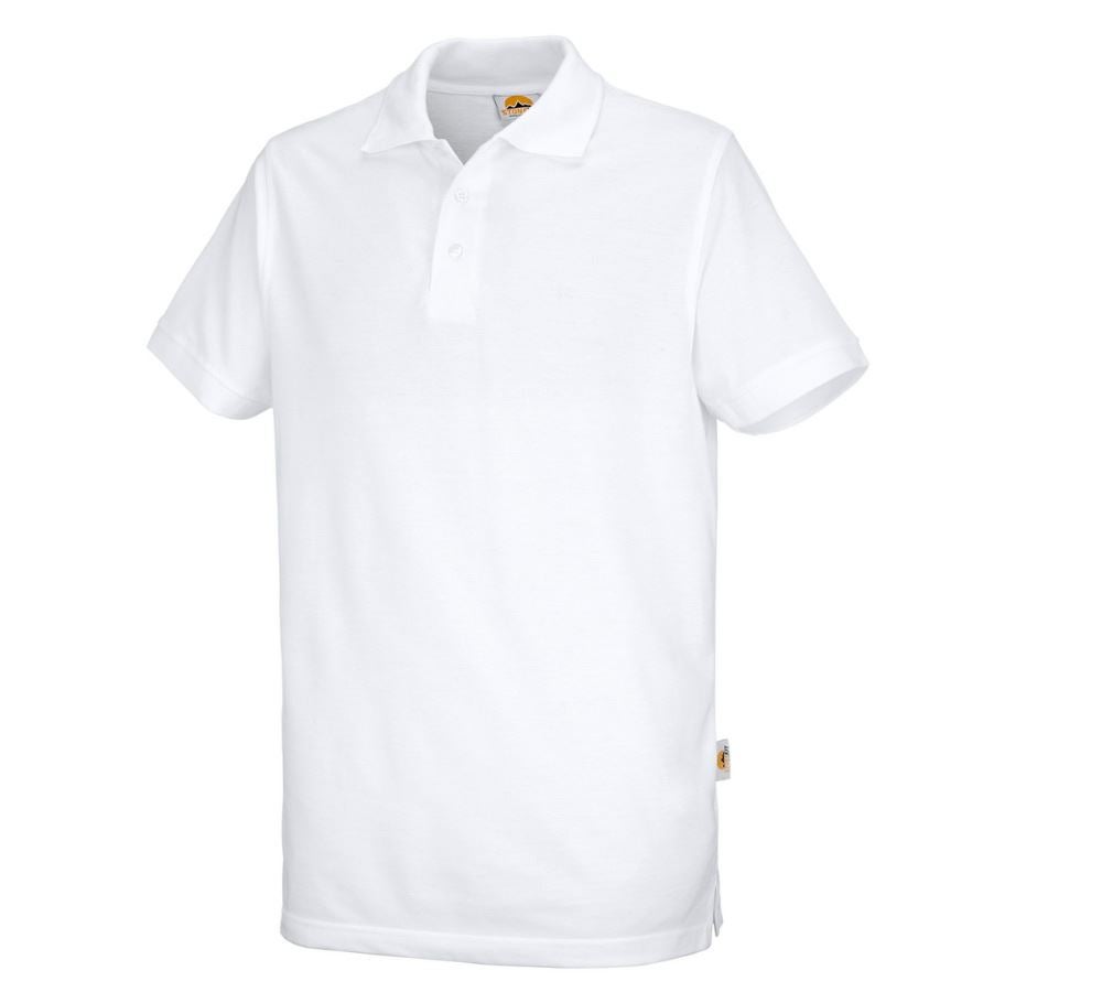 Tričká, pulóvre a košele: STONEKIT Polo tričko Basic + biela