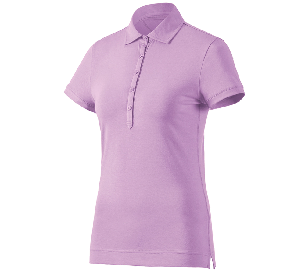 Tričká, pulóvre a košele: Polo tričko e.s. cotton stretch, dámske + levanduľová