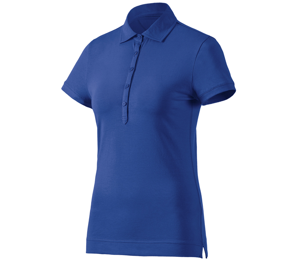 Tričká, pulóvre a košele: Polo tričko e.s. cotton stretch, dámske + nevadzovo modrá