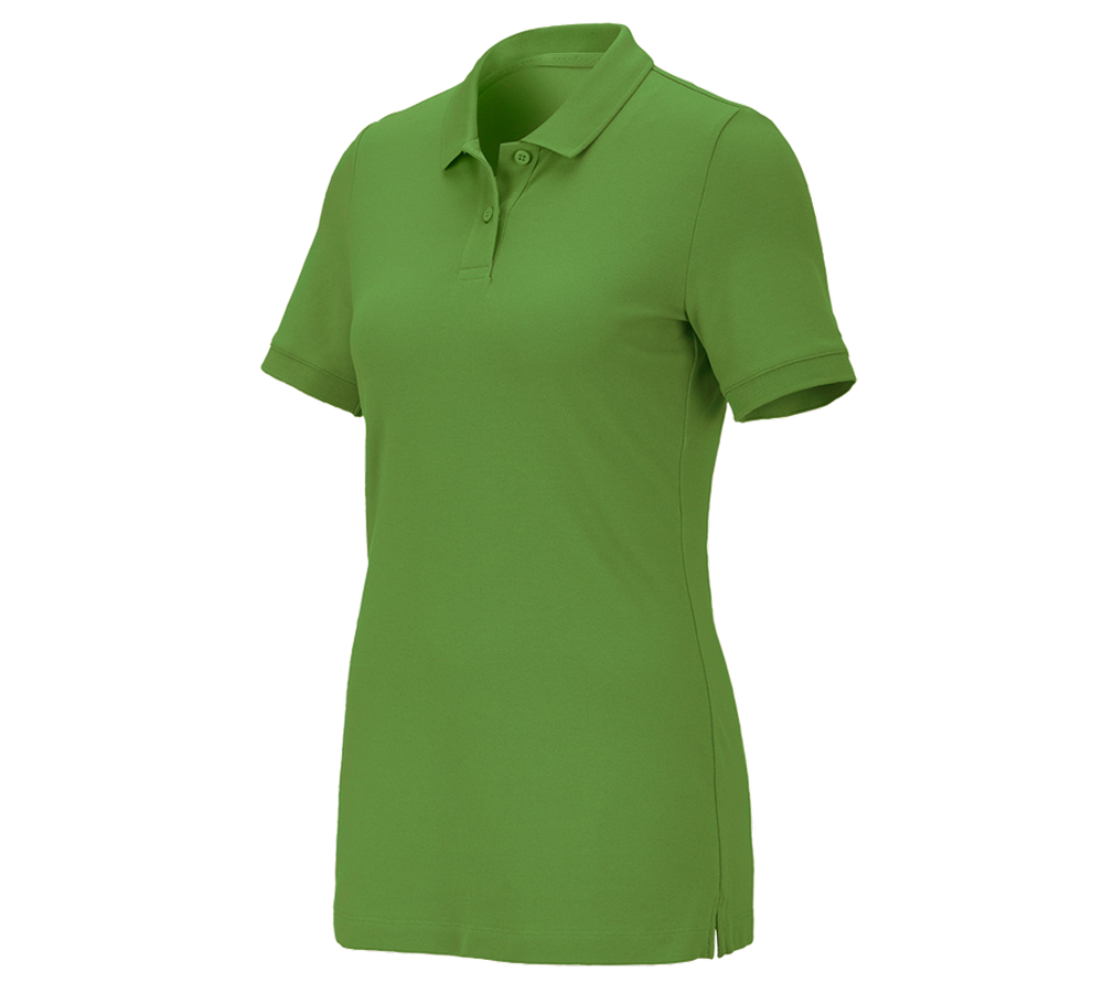 Tričká, pulóvre a košele: Piqué tričko e.s. cotton stretch, dámske + morská zelená