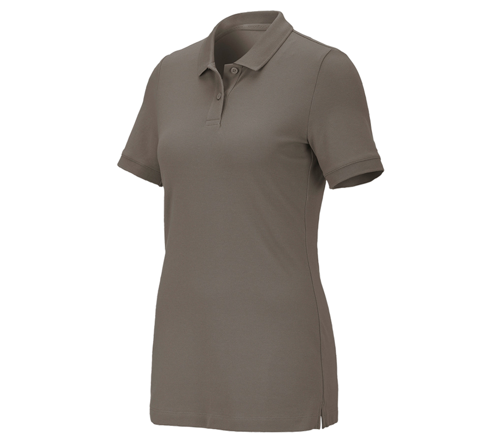 Tričká, pulóvre a košele: Piqué tričko e.s. cotton stretch, dámske + kamenná