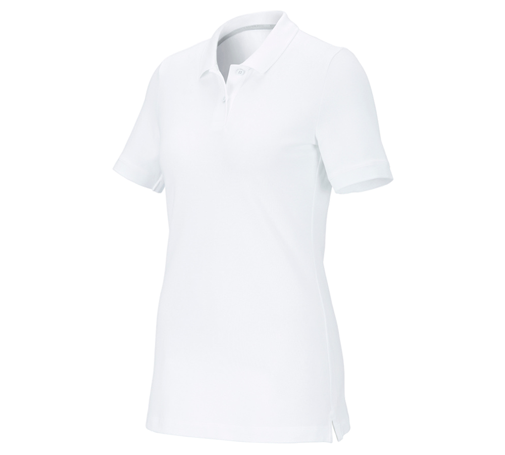Témy: Piqué tričko e.s. cotton stretch, dámske + biela