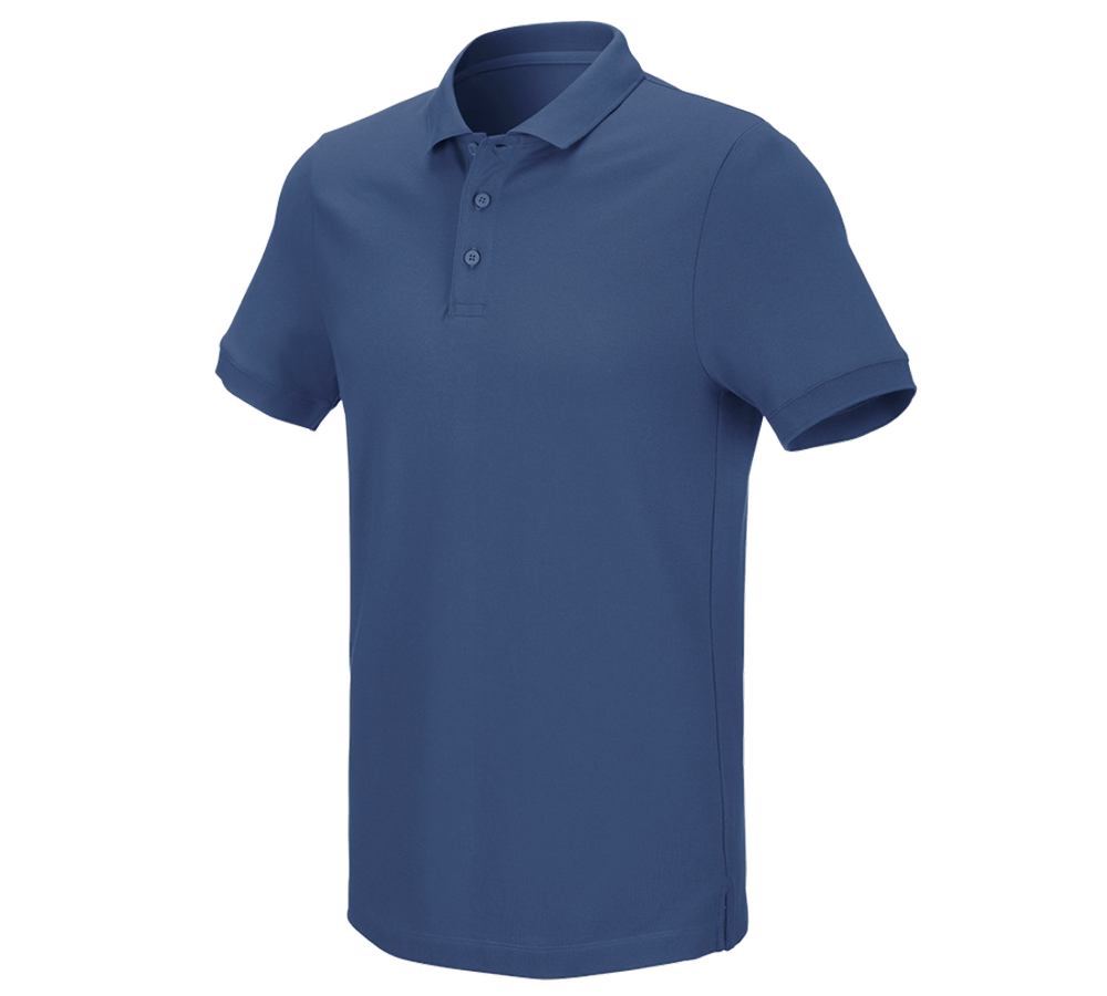 Tričká, pulóvre a košele: Piqué tričko e.s. cotton stretch + kobaltová