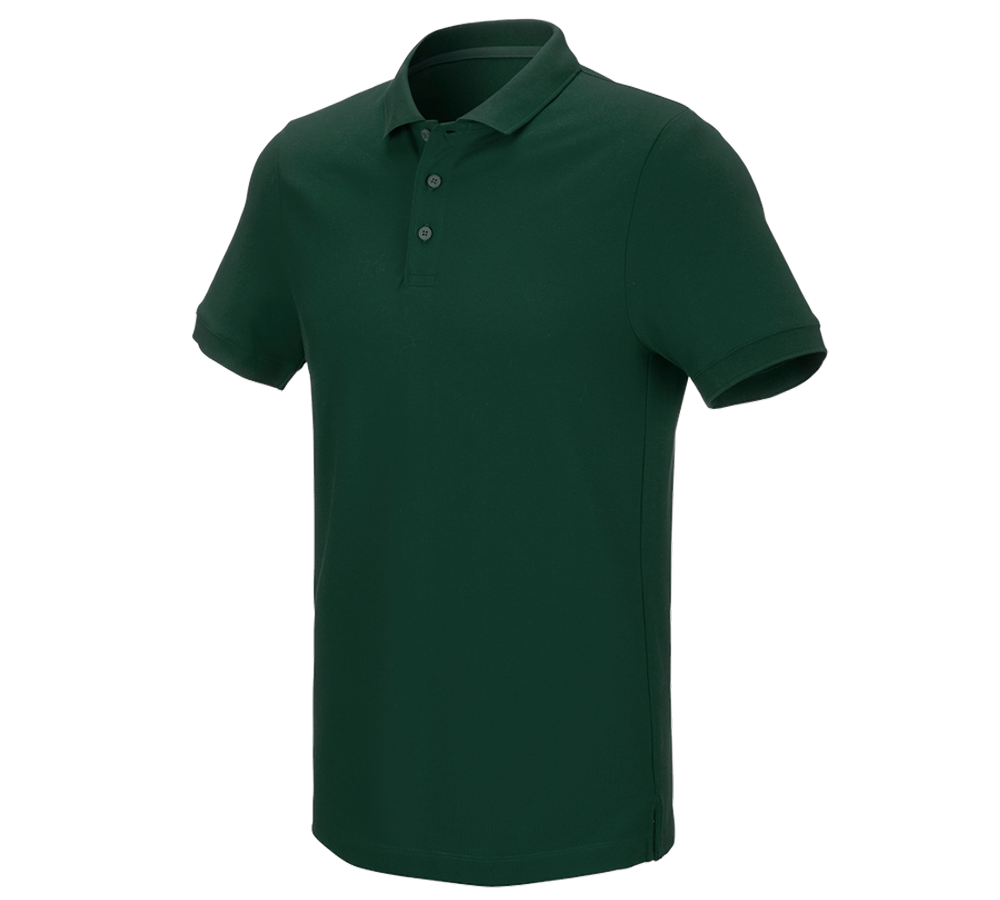 Lesníctvo / Poľnohospodárstvo: Piqué tričko e.s. cotton stretch + zelená
