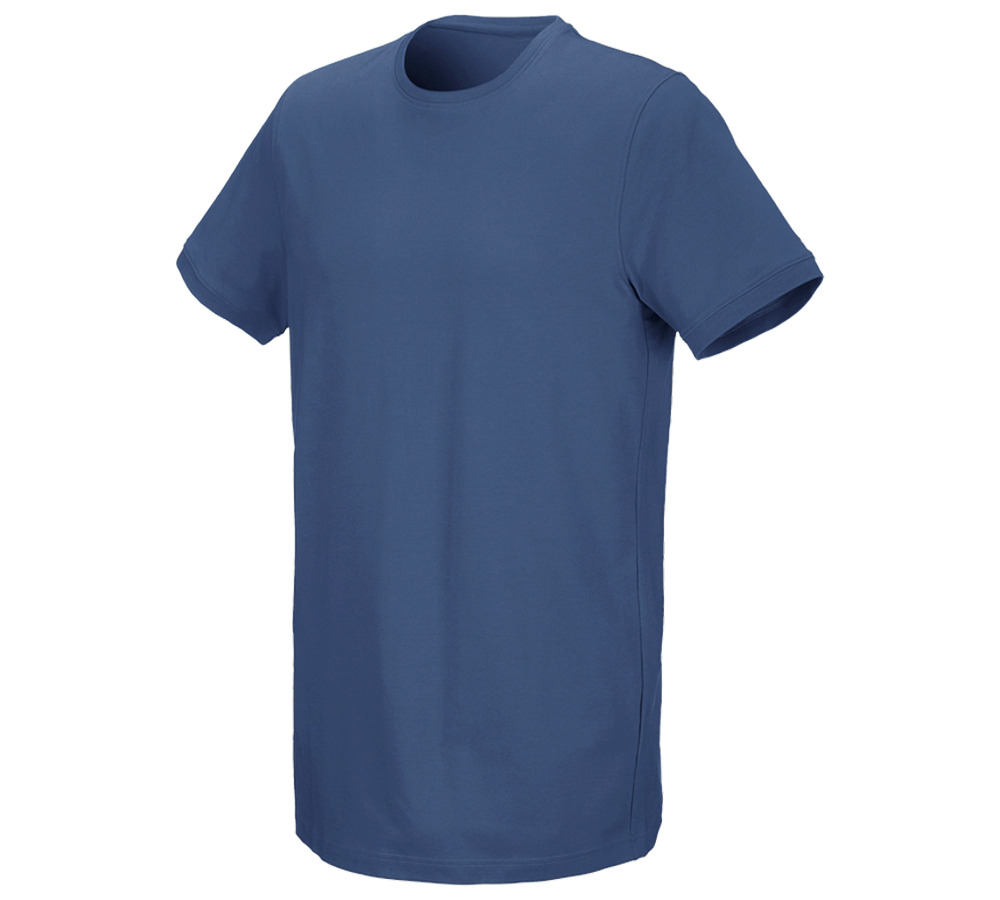 Tričká, pulóvre a košele: Tričko e.s. cotton stretch, long fit + kobaltová