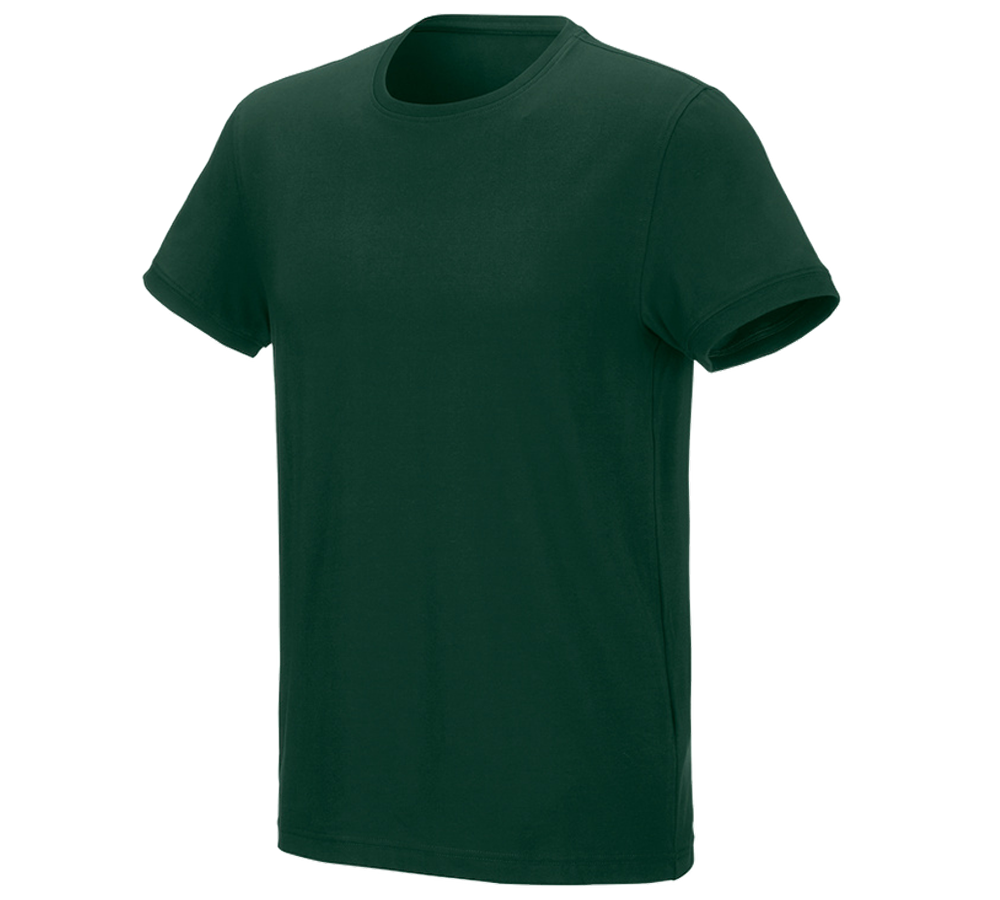 Tričká, pulóvre a košele: Tričko e.s. cotton stretch + zelená