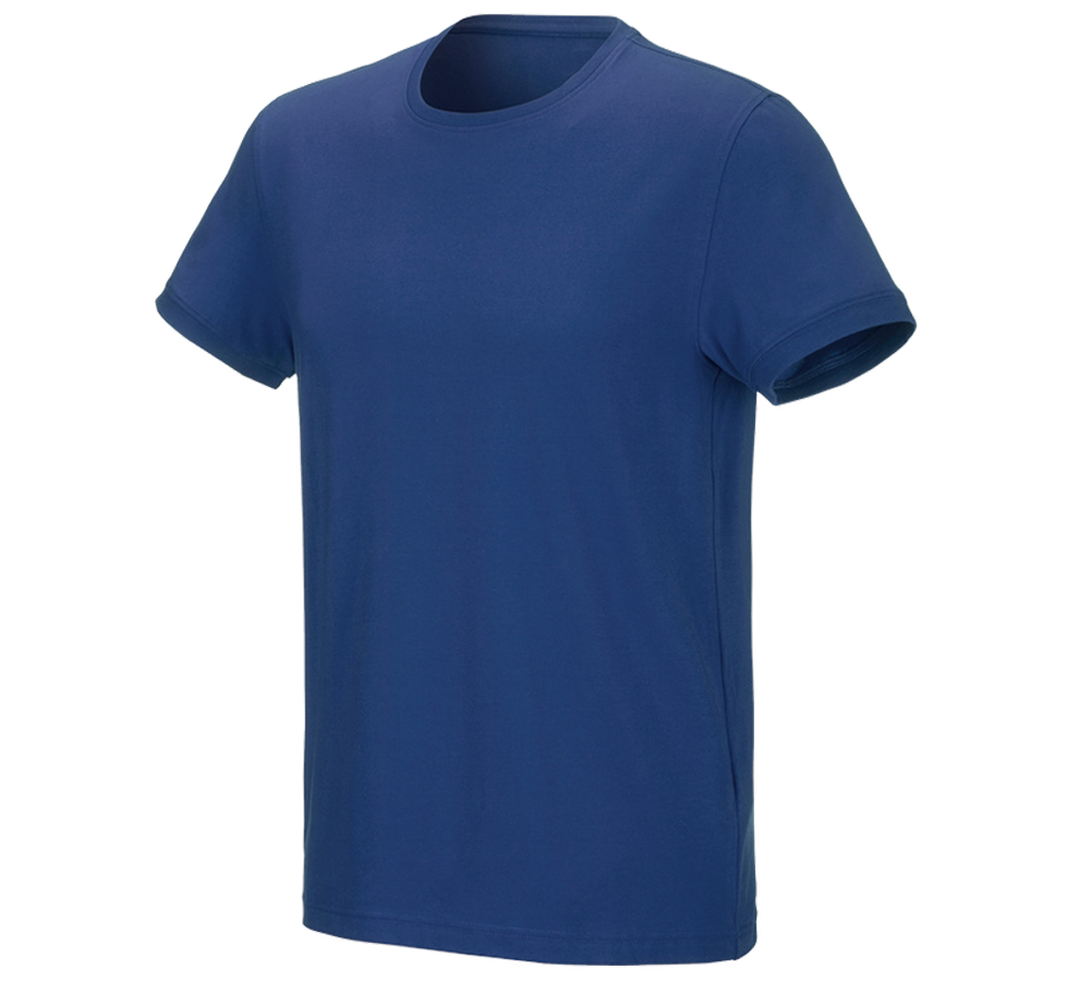 Tričká, pulóvre a košele: Tričko e.s. cotton stretch + alkalická modrá