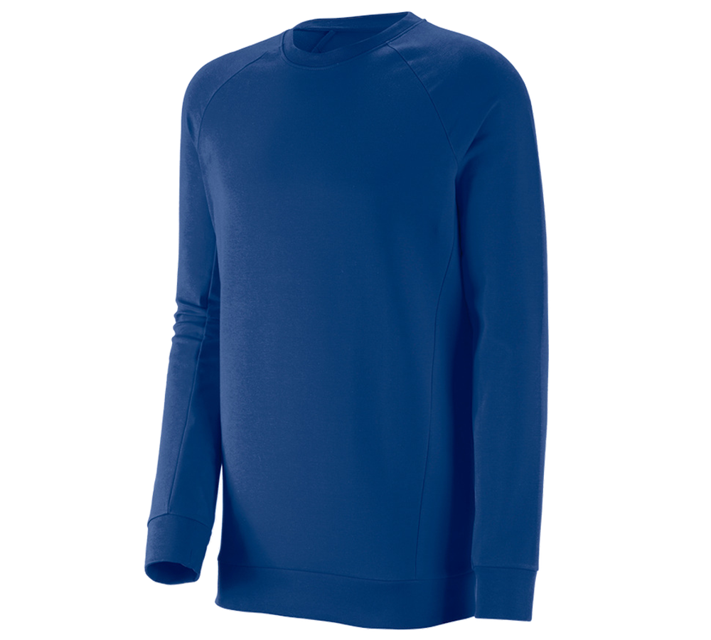 Tričká, pulóvre a košele: Mikina e.s. cotton stretch long fit + nevadzovo modrá