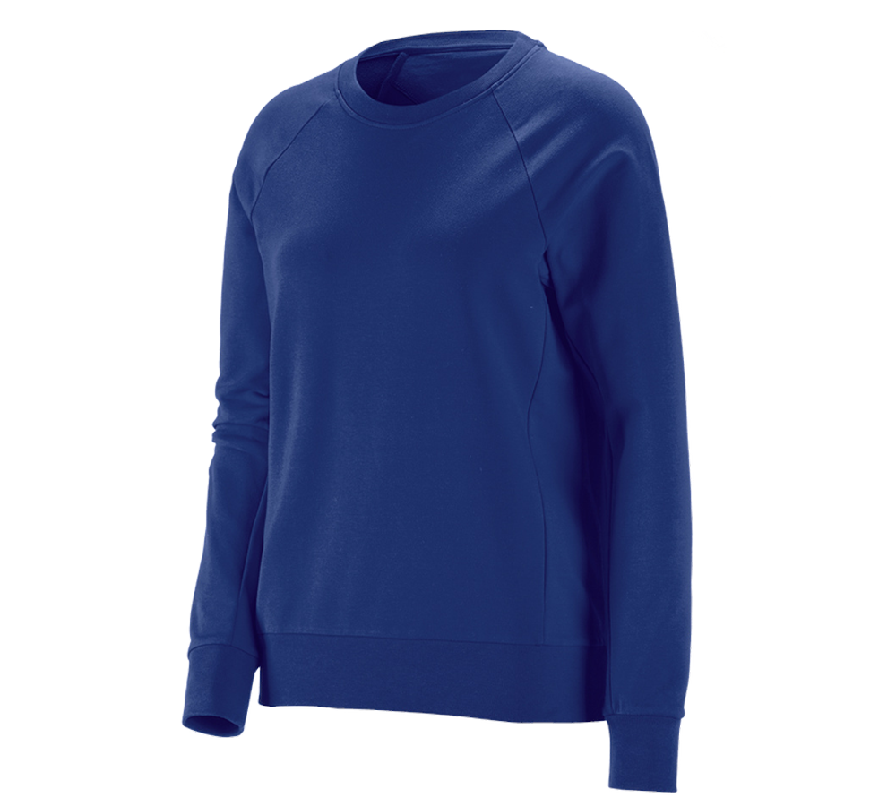 Tričká, pulóvre a košele: Mikina e.s. cotton stretch, dámska + nevadzovo modrá