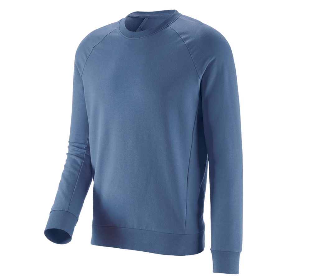 Tričká, pulóvre a košele: Mikina e.s. cotton stretch + kobaltová