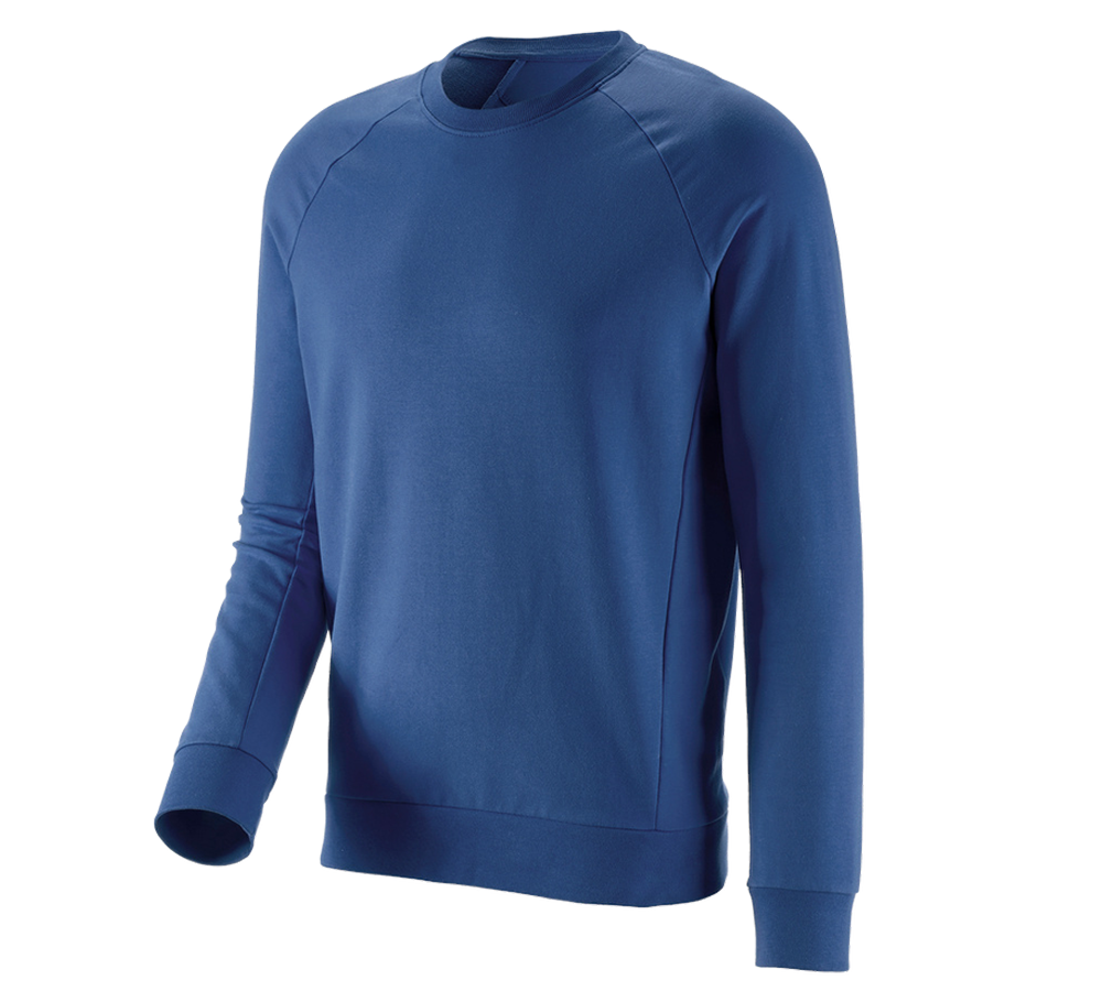Tričká, pulóvre a košele: Mikina e.s. cotton stretch + alkalická modrá