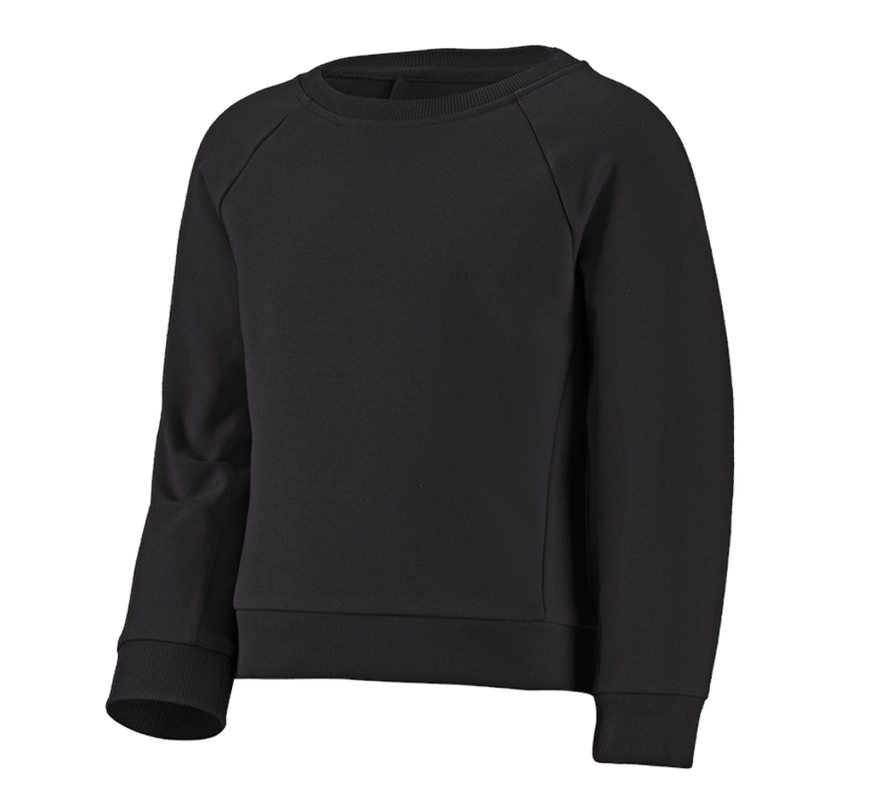 Tričká, pulóvre a košele: Mikina e.s. cotton stretch, detská + čierna