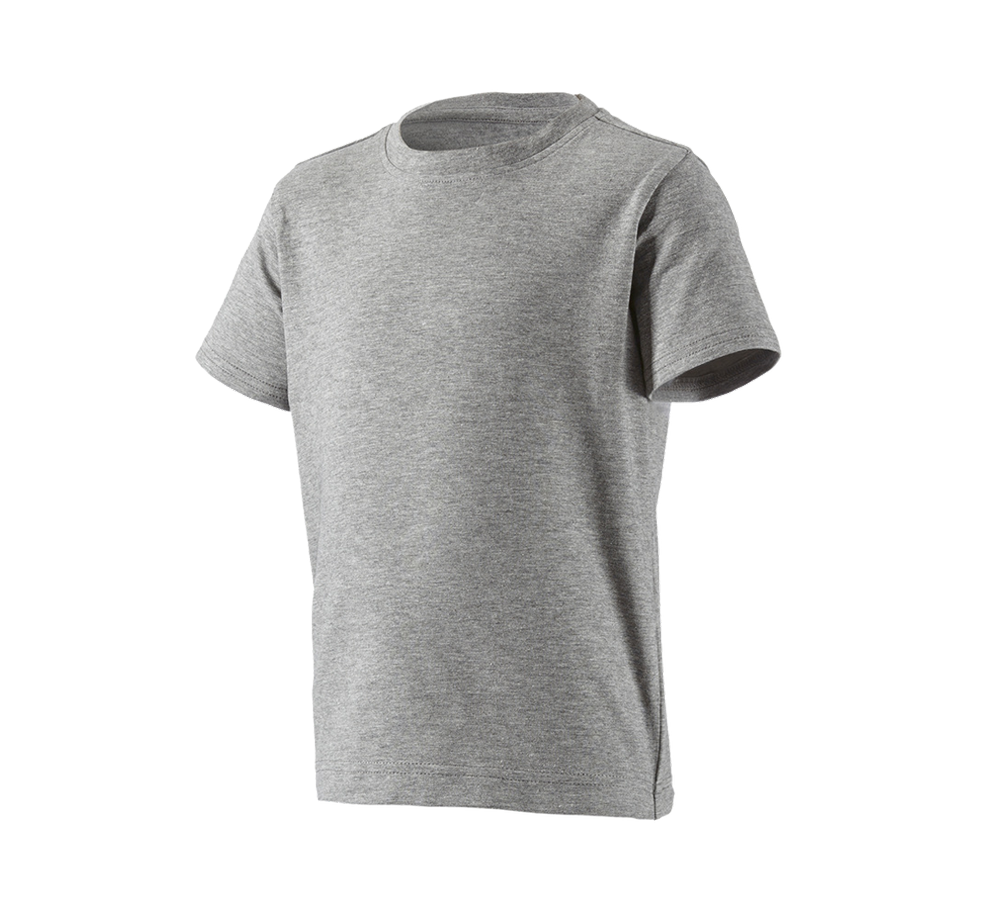 Tričká, pulóvre a košele: Tričko e.s. cotton stretch, detské + sivá melírovaná