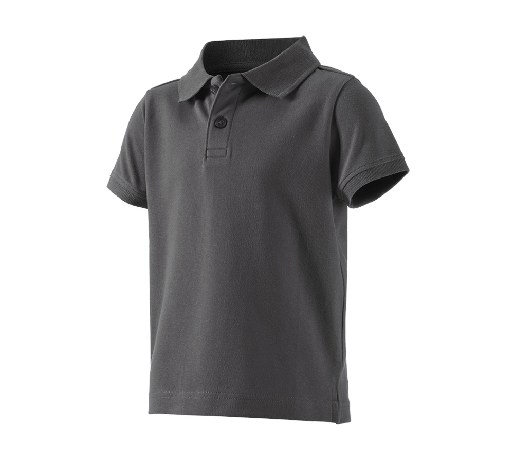 Tričká, pulóvre a košele: Polo tričko e.s. cotton stretch, detské + antracitová