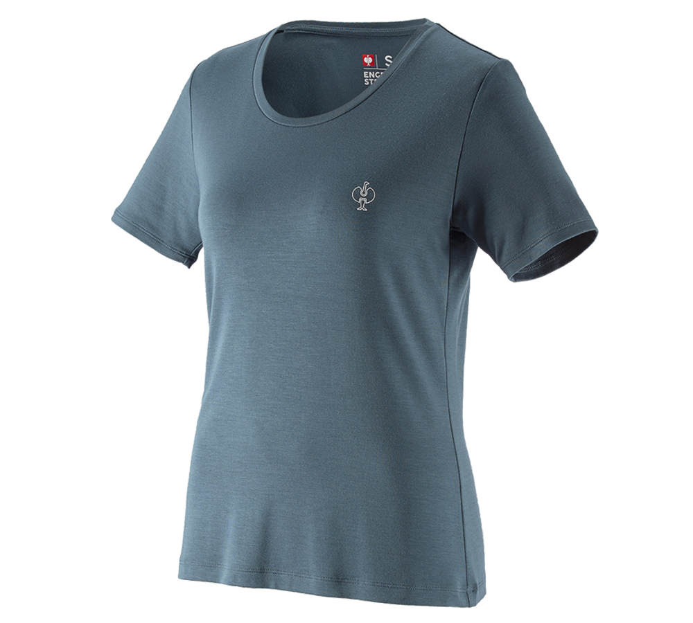 Tričká, pulóvre a košele: Tričko modal e.s. ventura vintage, dámske + železná modrá