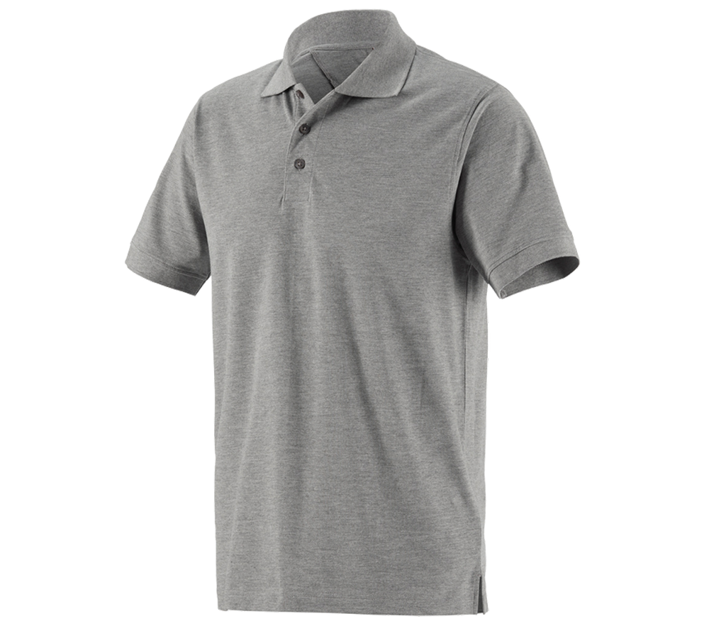 Tričká, pulóvre a košele: Polo tričko Piqué e.s.industry + sivá melanž