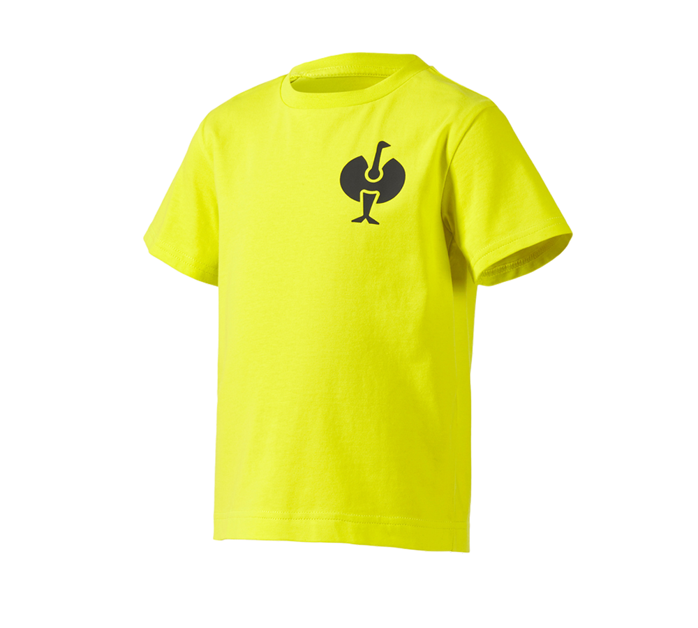 Tričká, pulóvre a košele: Tričko e.s.trail, detské + acidová žltá/čierna