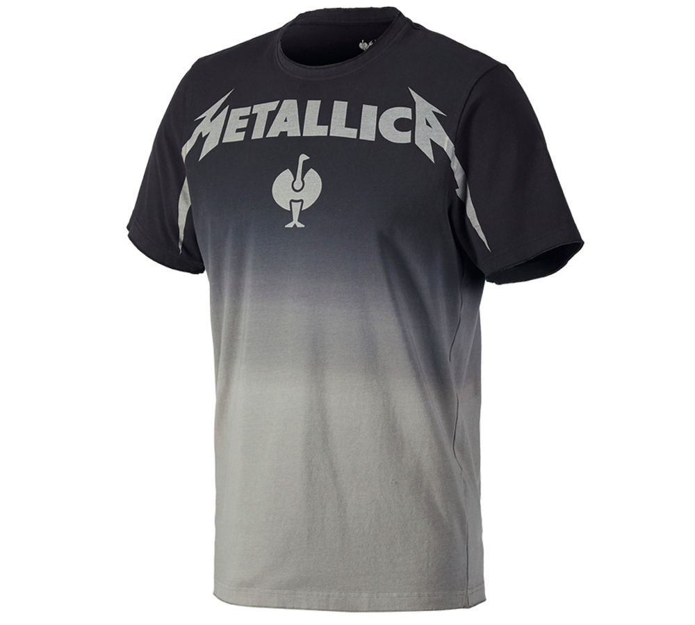 Spolupráce: Metallica cotton tee + čierna/granitová