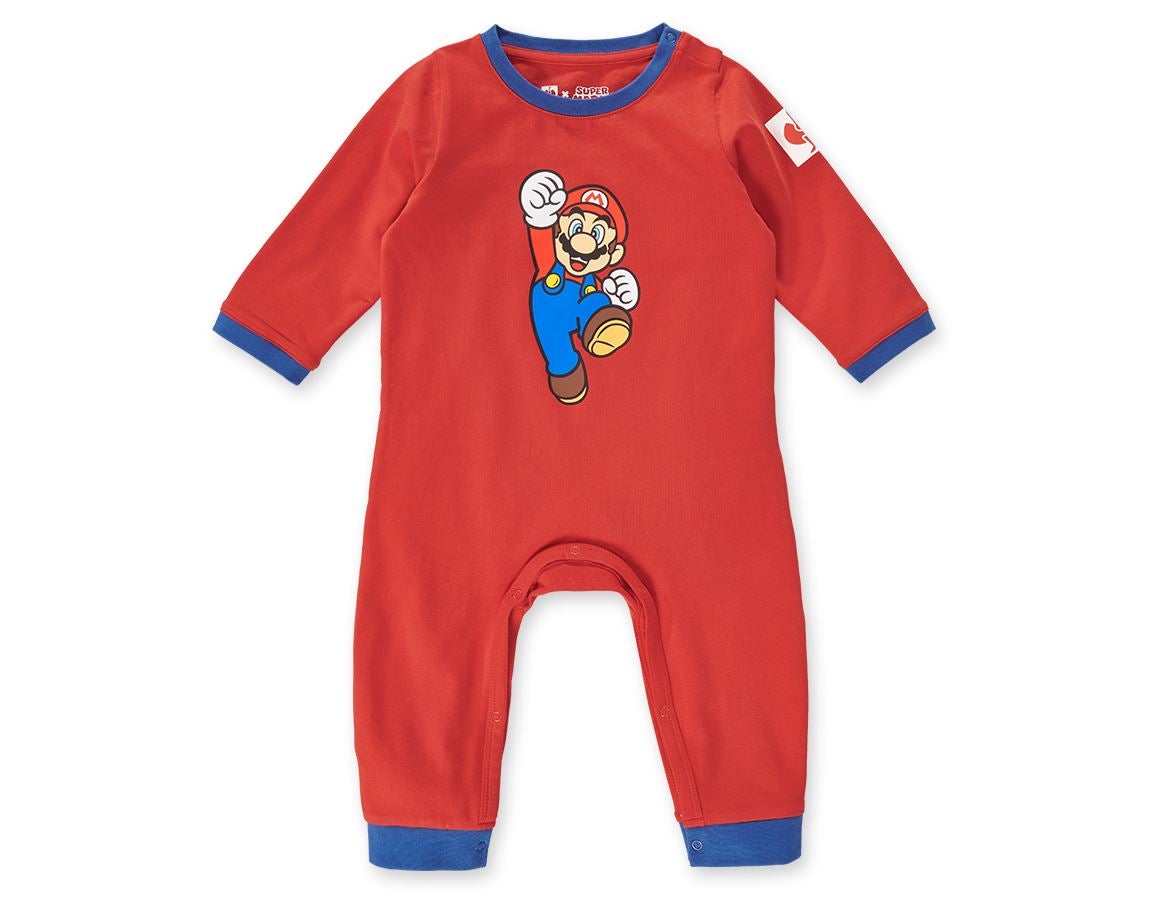 Doplnky: Super Mario detský overal + červená strauss