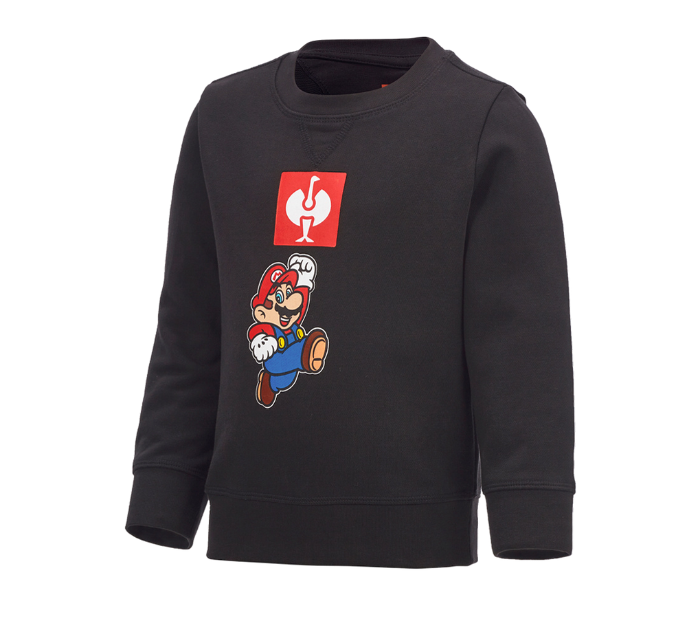 Tričká, pulóvre a košele: Super Mario mikina, detská + čierna