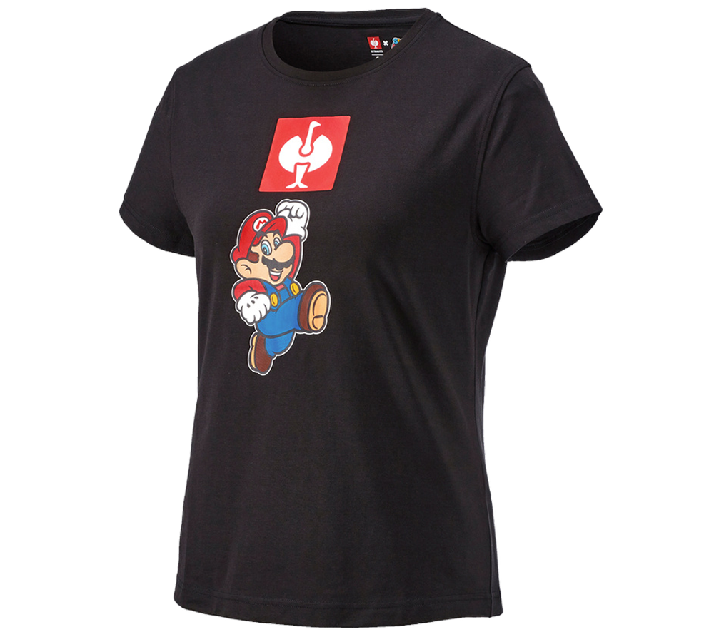Tričká, pulóvre a košele: Super Mario Tričko, dámske + čierna