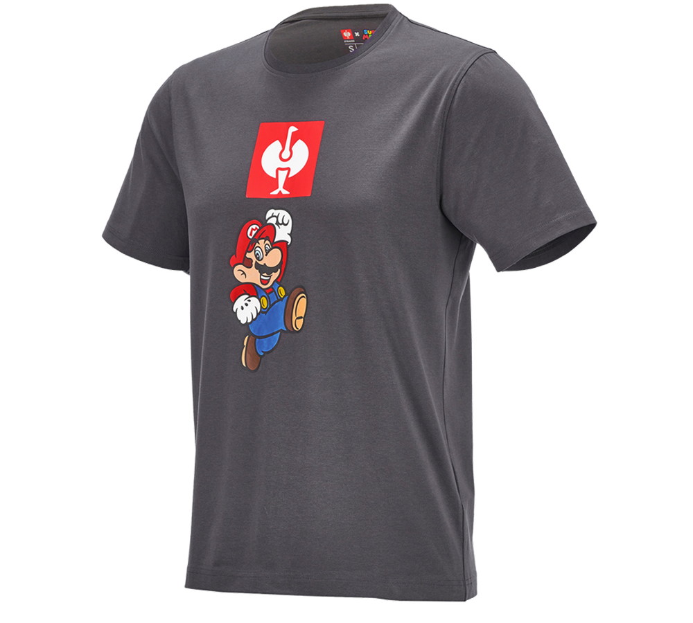 Tričká, pulóvre a košele: Super Mario tričko, pánske + antracitová