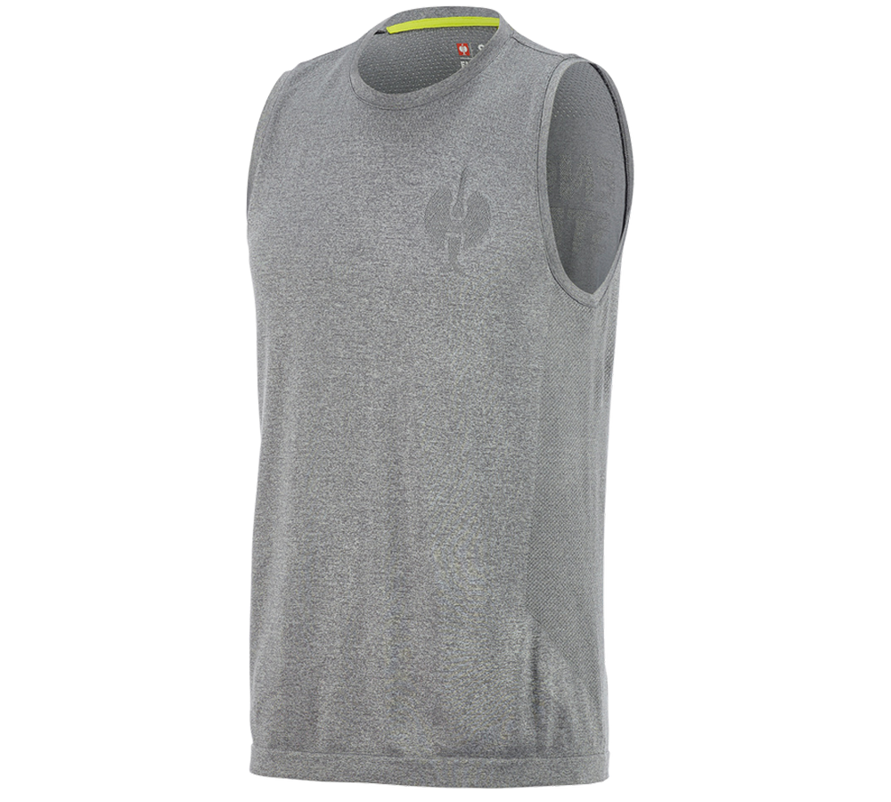 Tričká, pulóvre a košele: Atletické tričko seamless e.s.trail + čadičovo sivá melanž