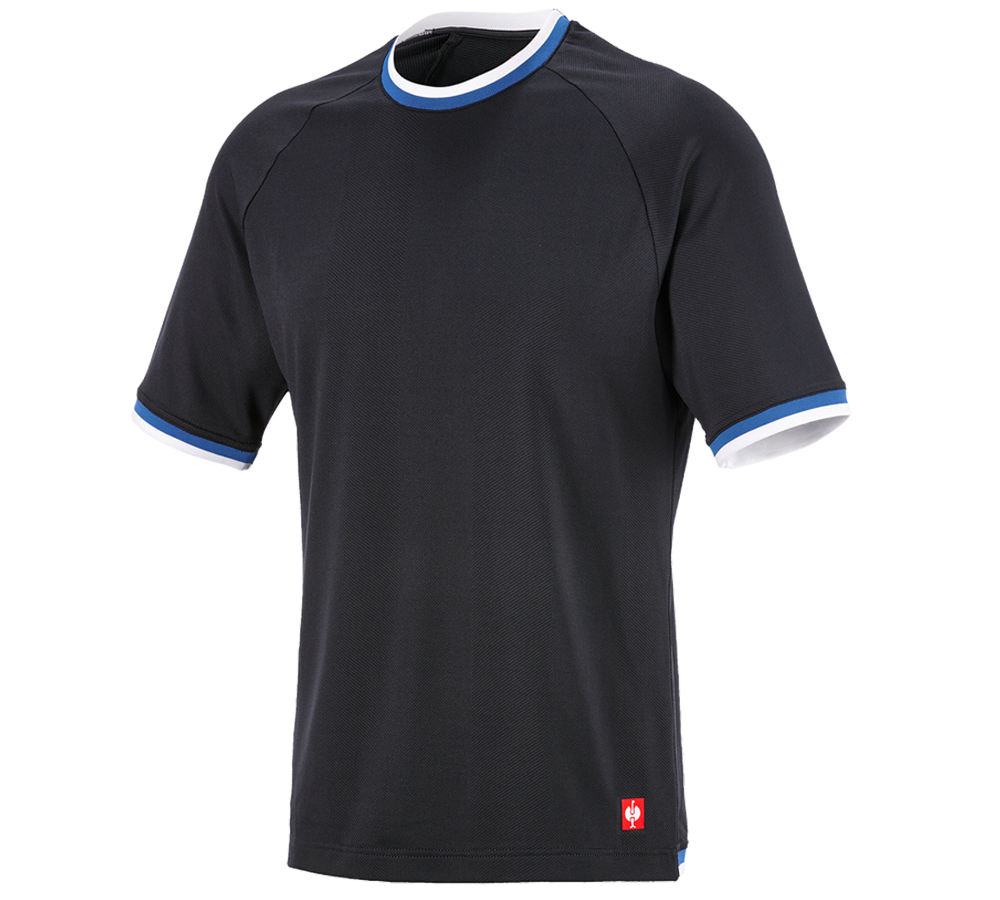 Tričká, pulóvre a košele: Funkčné tričko e.s.ambition + grafitová/enciánová modrá
