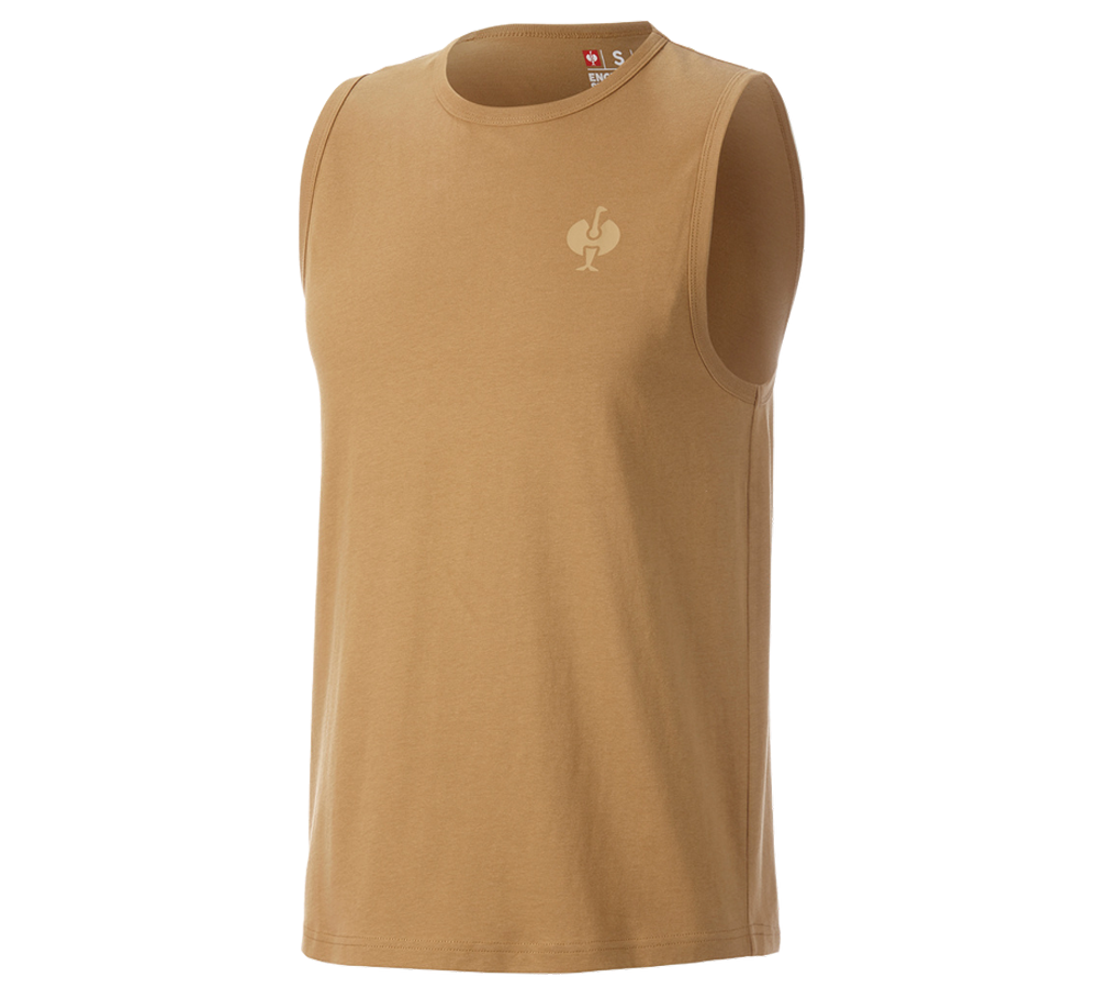Tričká, pulóvre a košele: Atletické tričko e.s.iconic + mandľovo hnedá