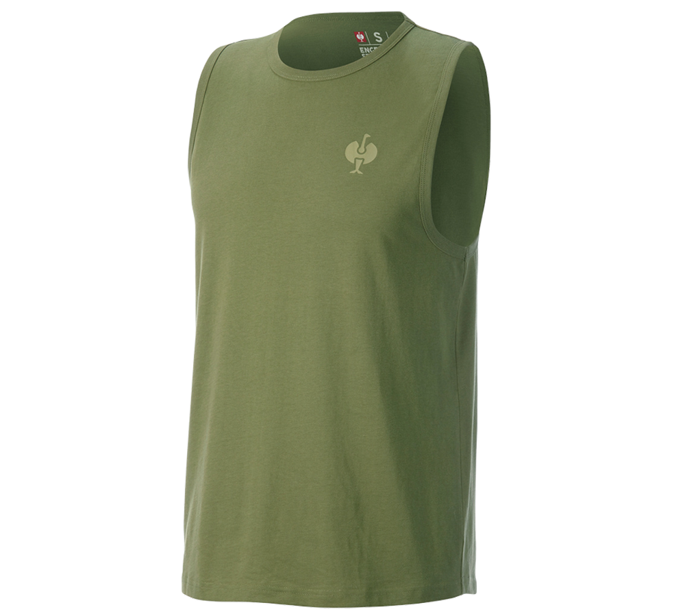 Odevy: Atletické tričko e.s.iconic + horská zelená