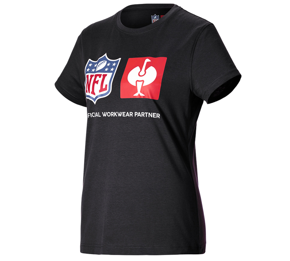 Tričká, pulóvre a košele: NFL T-Shirt cotton, ladies + čierna