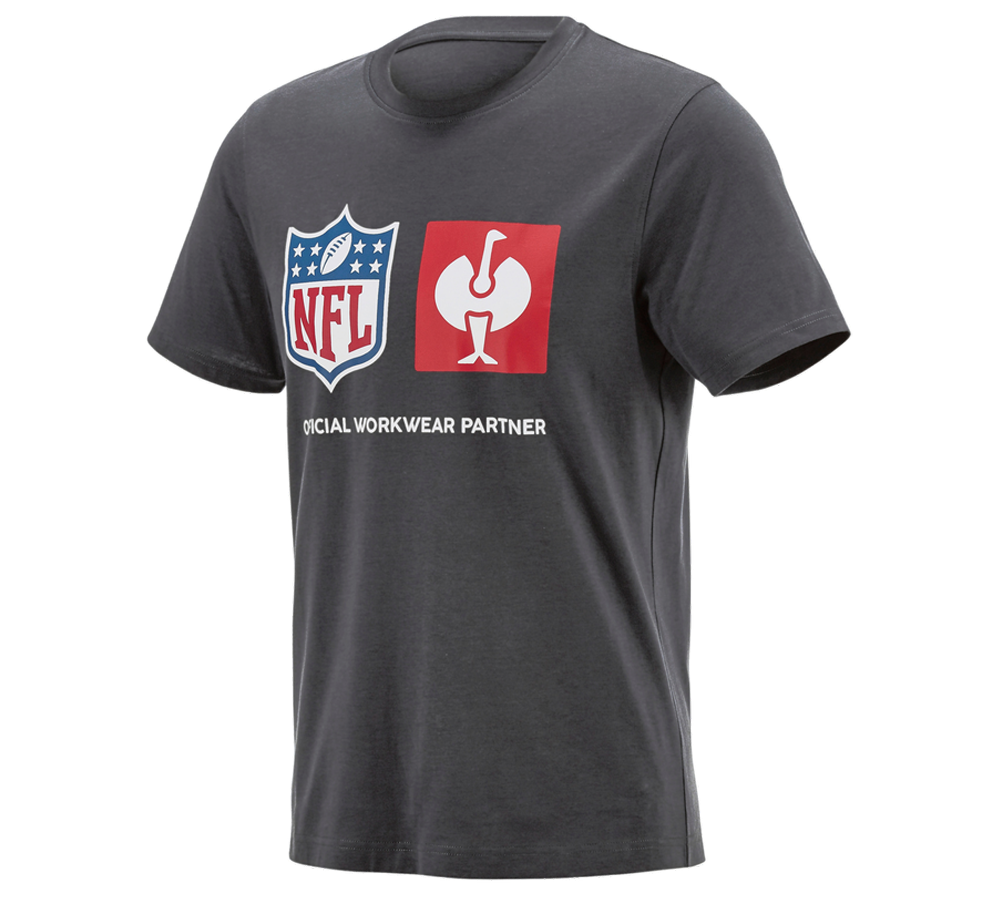 Odevy: NFL T-Shirt cotton + karbónová sivá