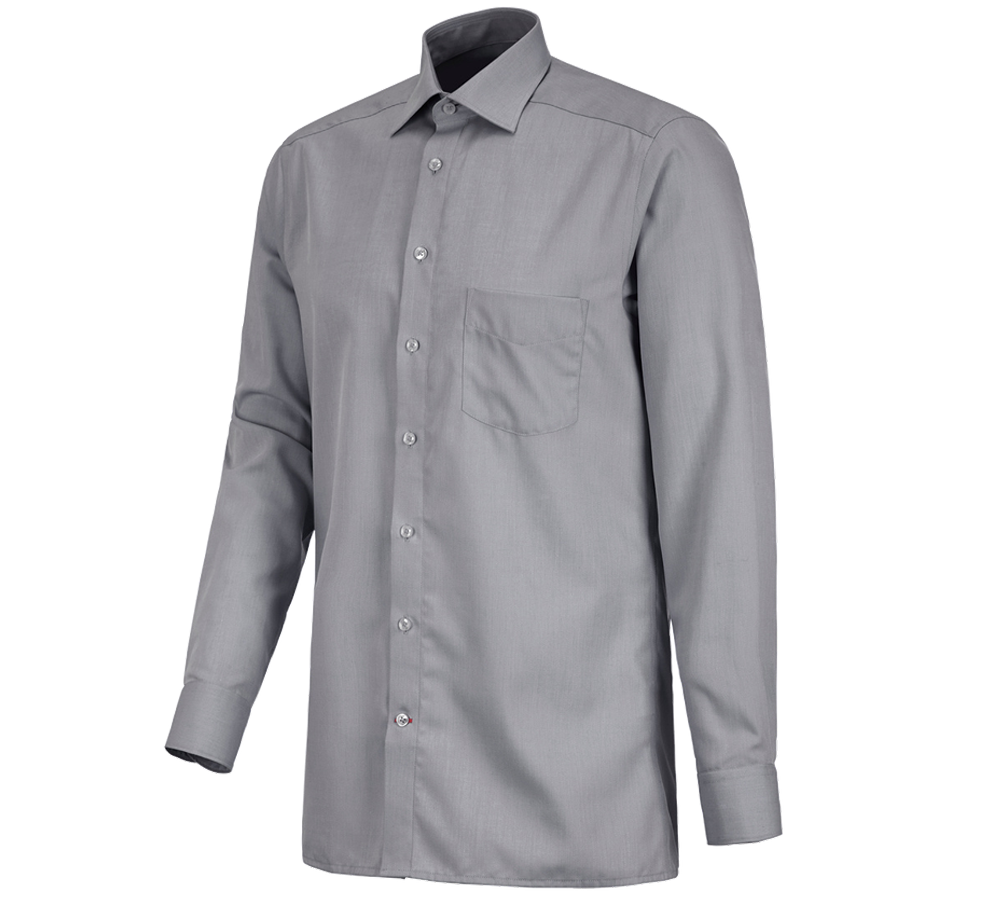 Témy: Obchodná košeľa e.s.comfort, dlhý rukáv + sivá melanž