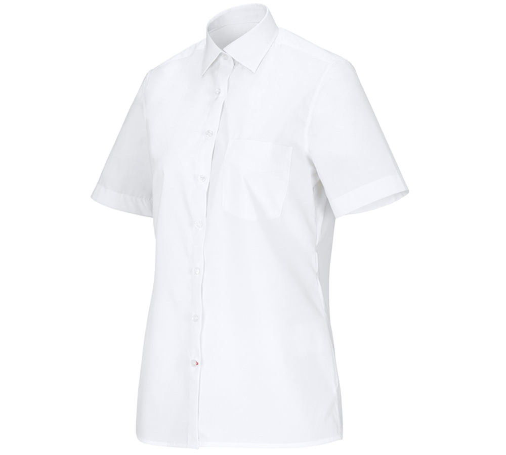 Tričká, pulóvre a košele: Servisná blúza e.s., krátky rukáv + biela