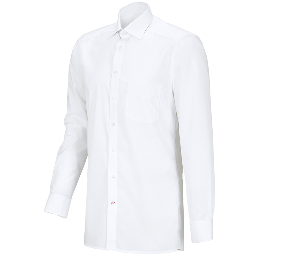Témy: Servisná košeľa e.s. s dlhým rukávom + biela